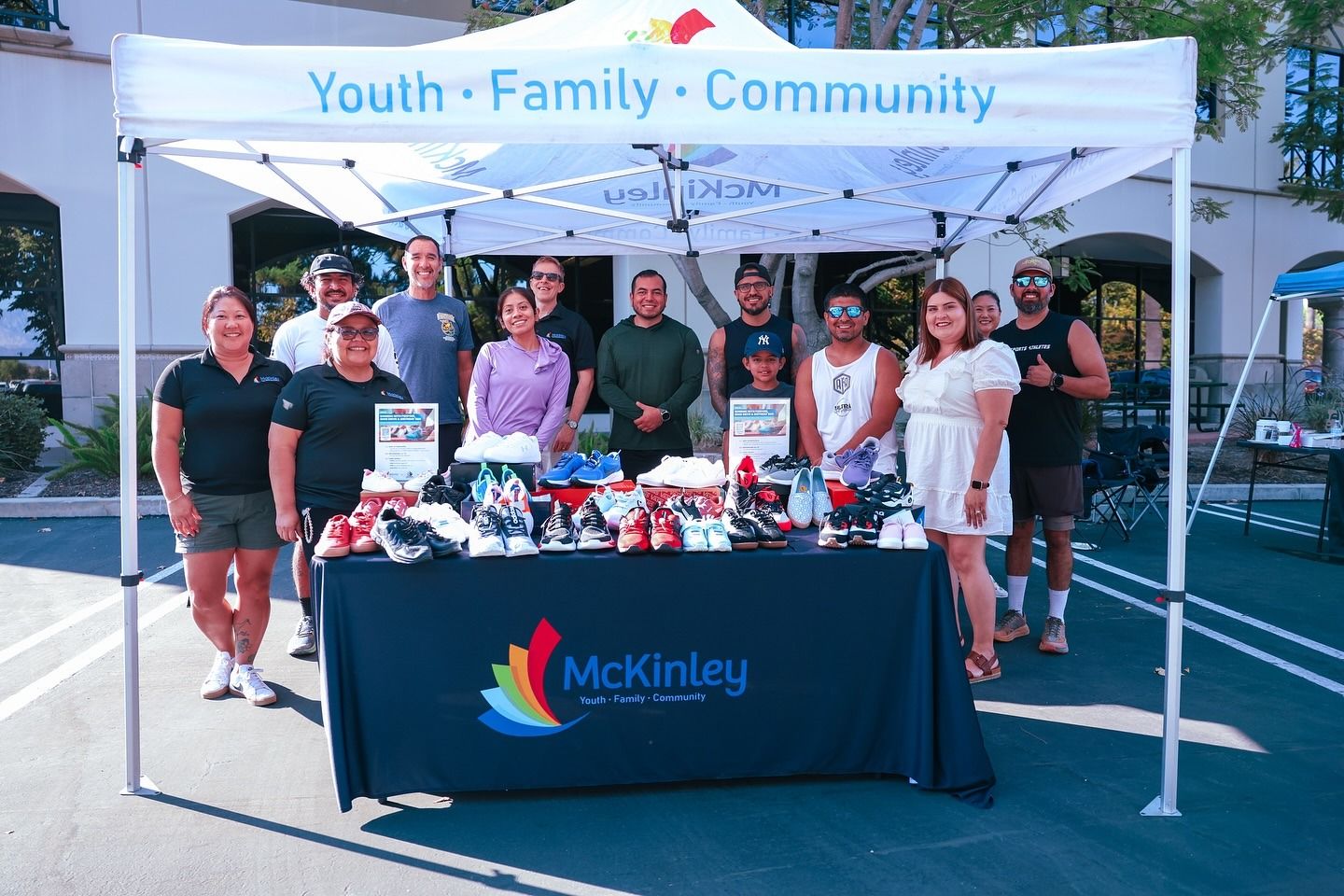 McKinley Volunteer Booth